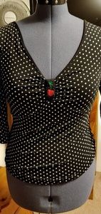 Sourpuss retro blouse